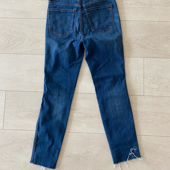 Madewell Ankle Cut Classic Denim Sz 25 - Picture 2 of 5